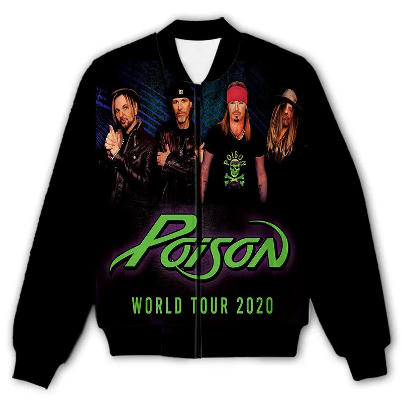 Poison bomber jackets