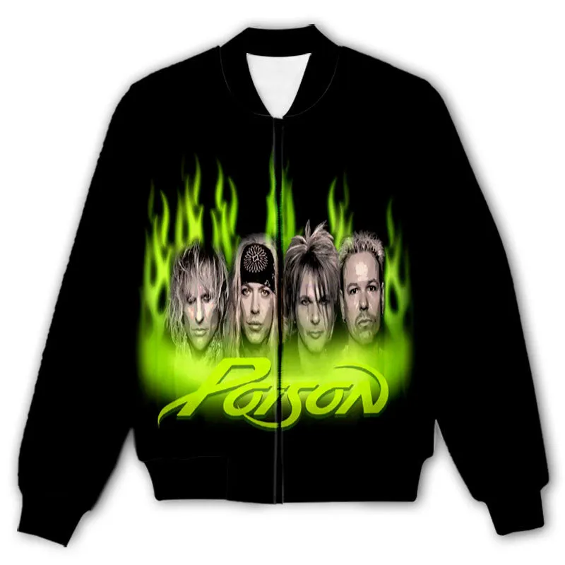 Poison bomber jackets