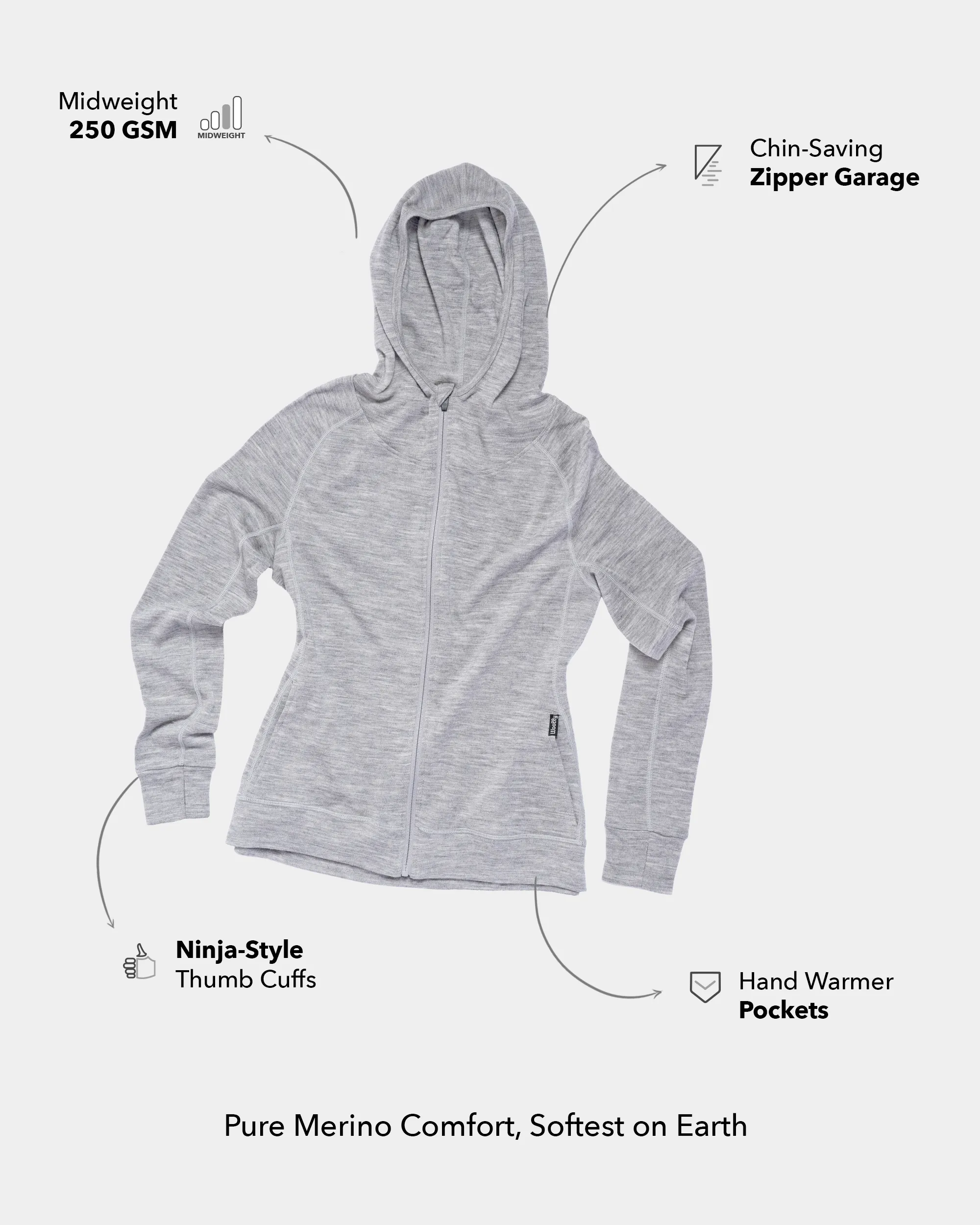 Pro-Knit Zip Hoodie