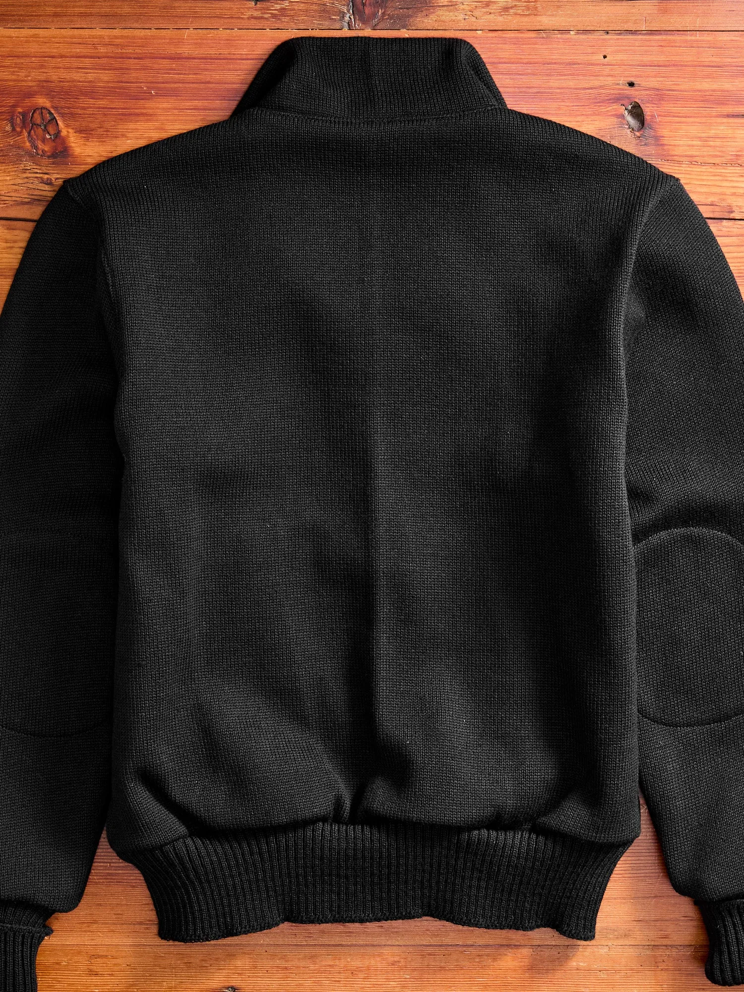 "Full Throttle" Moto Sweater in Black