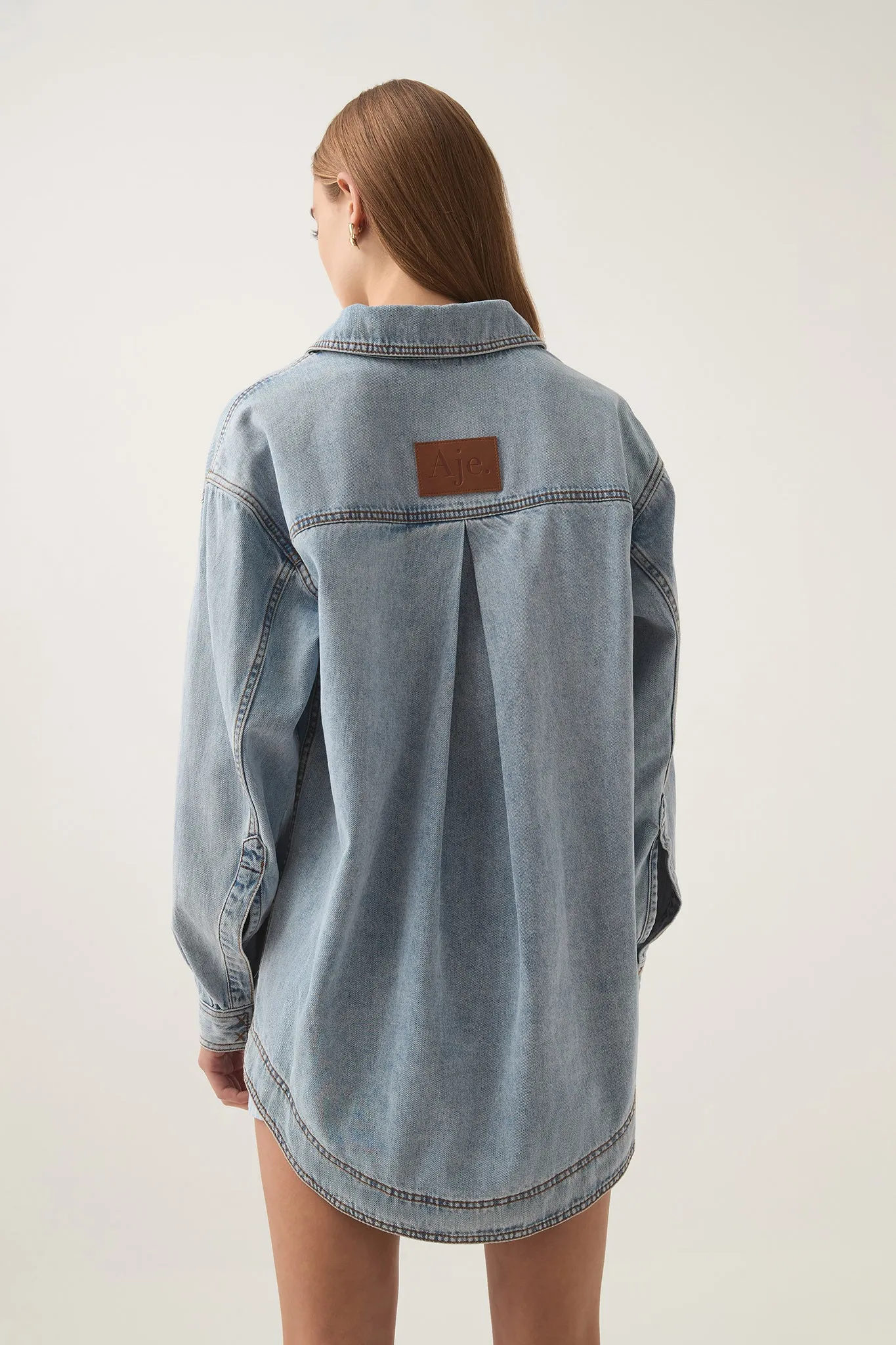 Ray Longline Denim Shirt