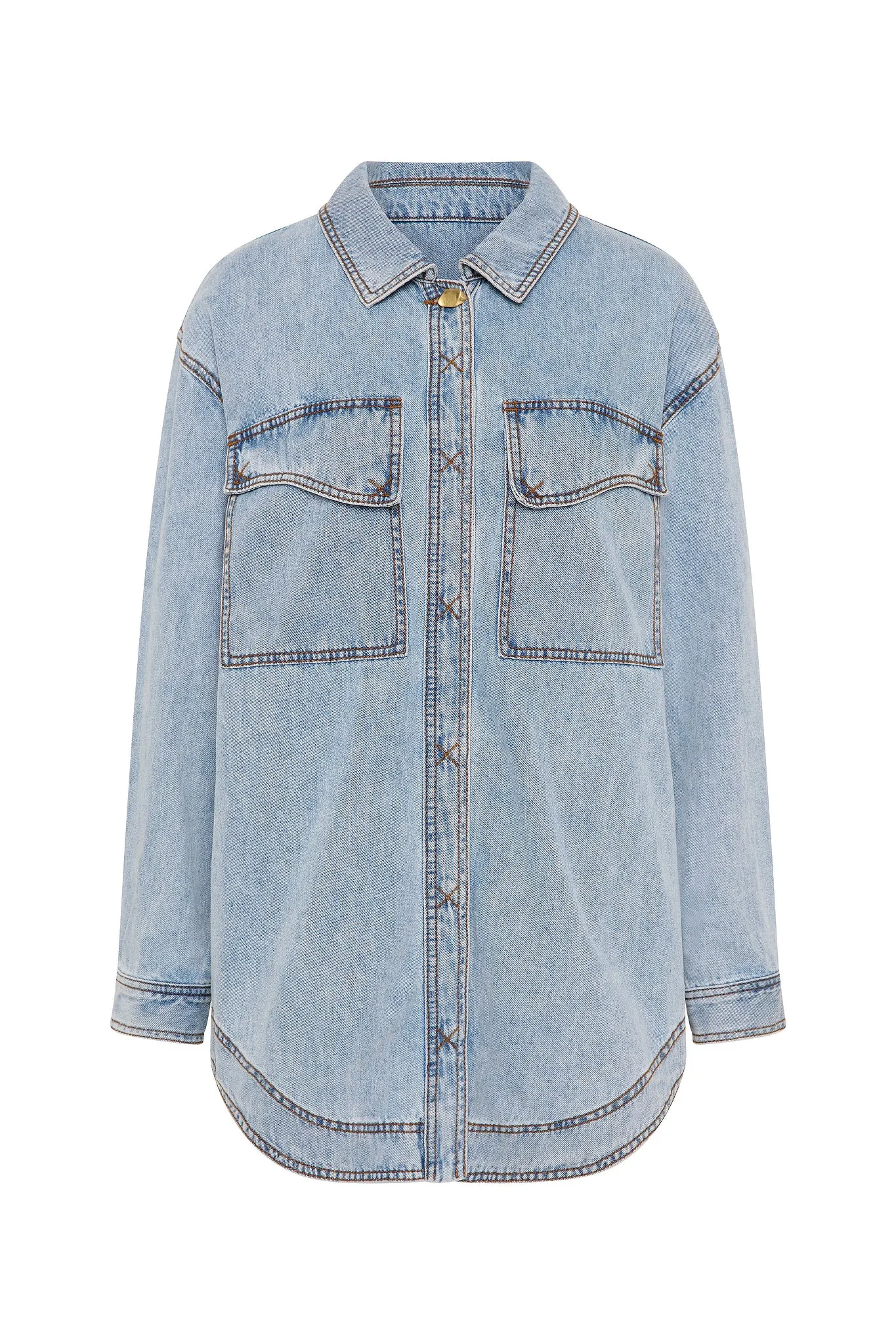 Ray Longline Denim Shirt