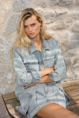 Ray Longline Denim Shirt