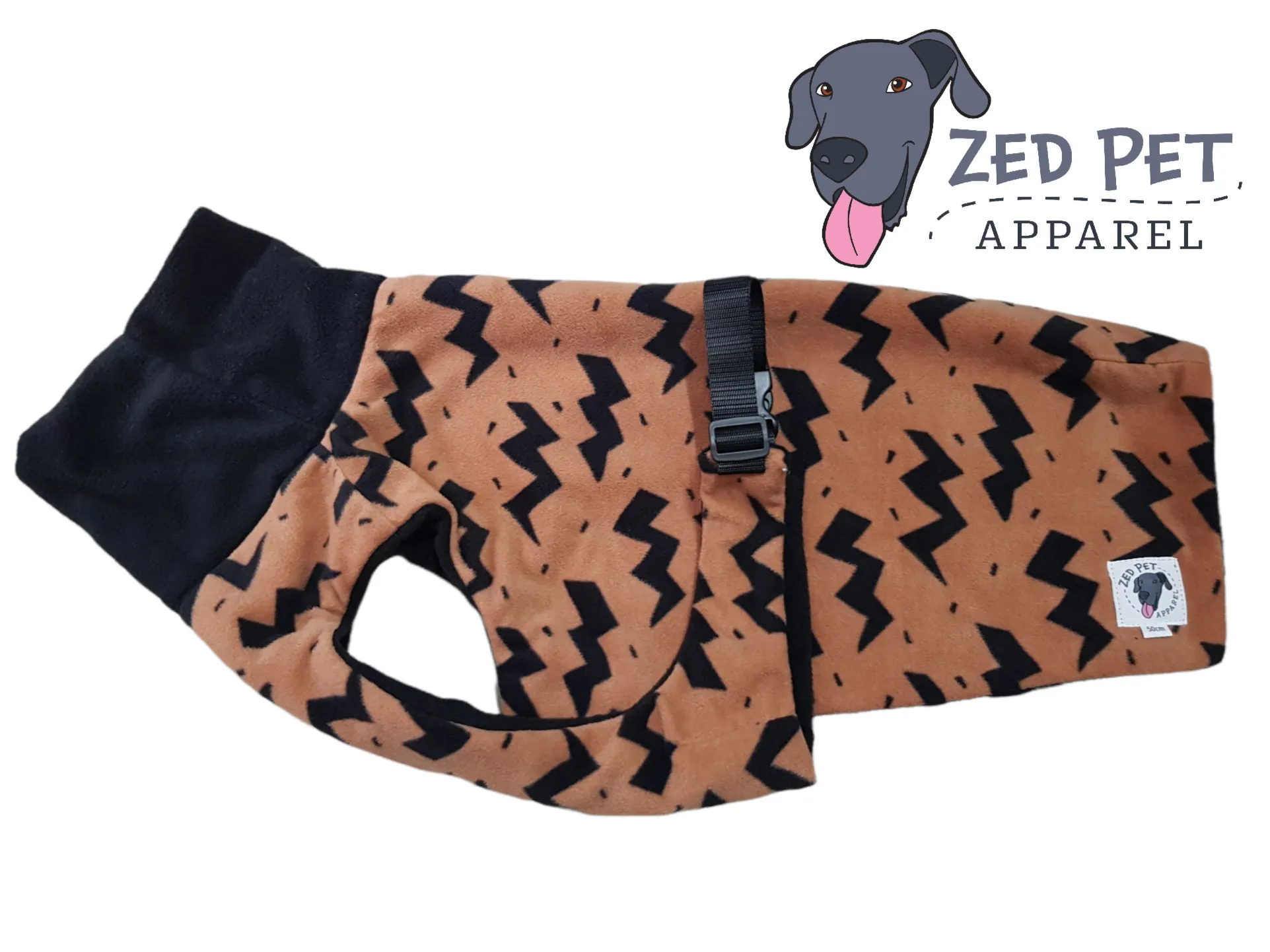 Ready Made Chest Plate Style Dog Coats - Medium (50cm and 55cm)