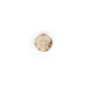 Recycled Paper Button 15mm - Light