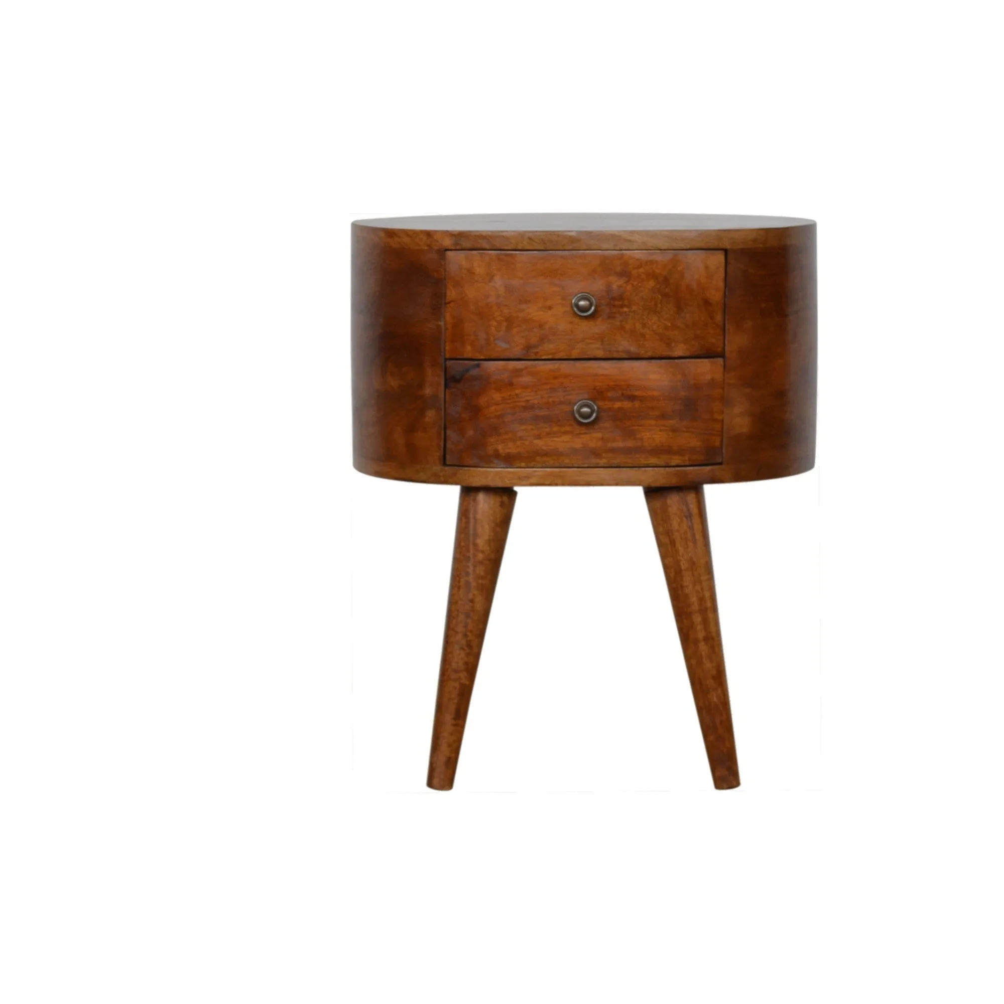 REGENT Solid Wood Bedside Table