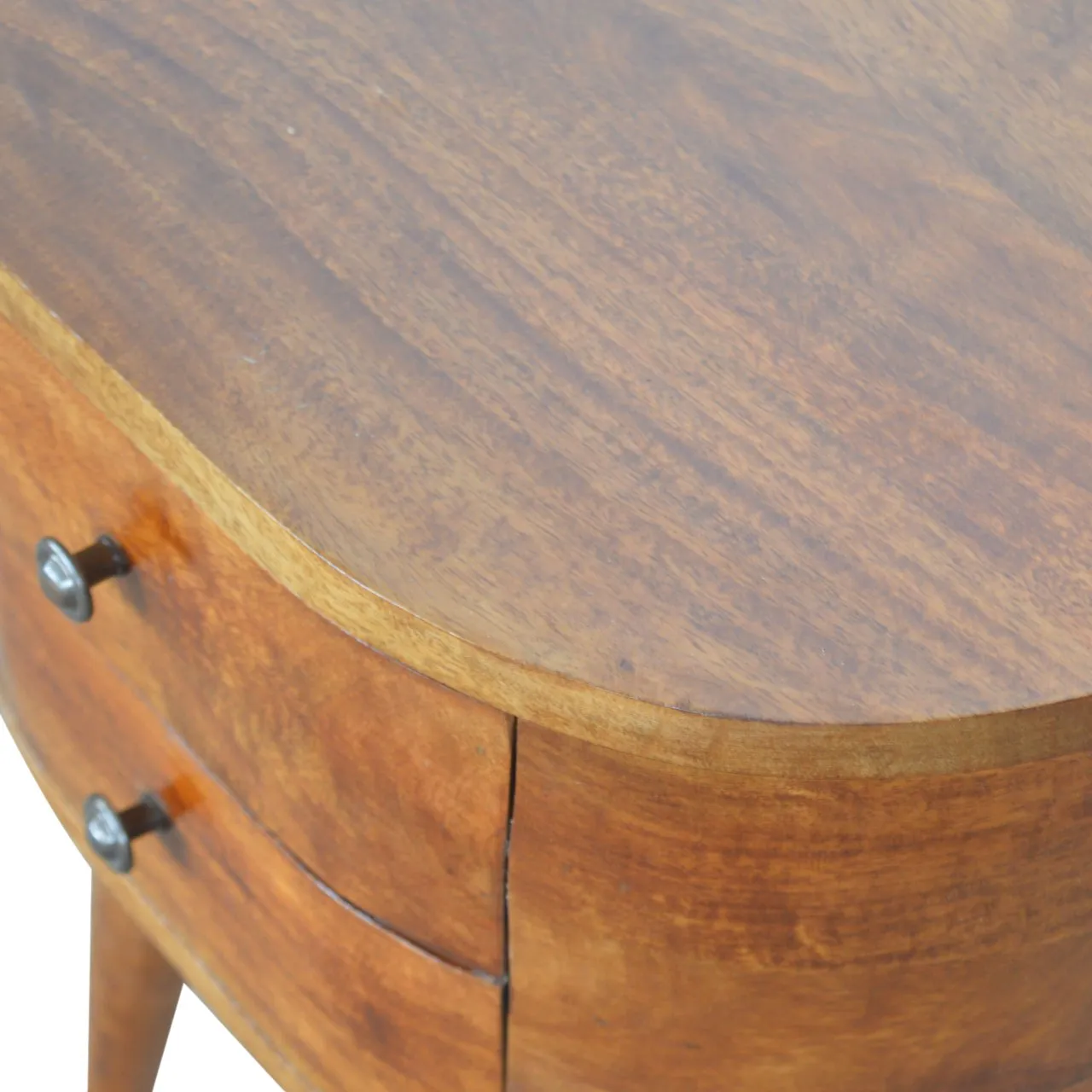 REGENT Solid Wood Bedside Table