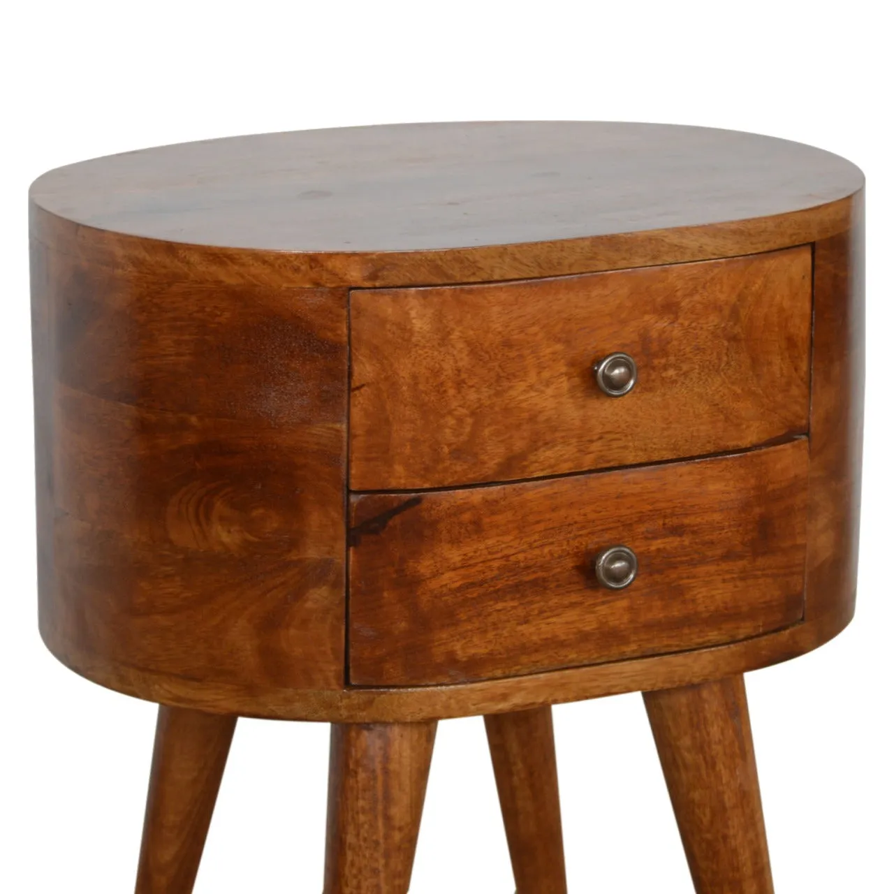 REGENT Solid Wood Bedside Table
