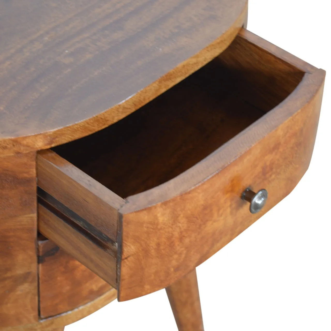 REGENT Solid Wood Bedside Table