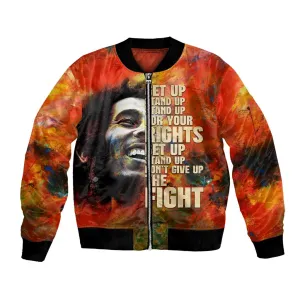 Reggae Legend Bob Bomber Jacket Retro Style DT02