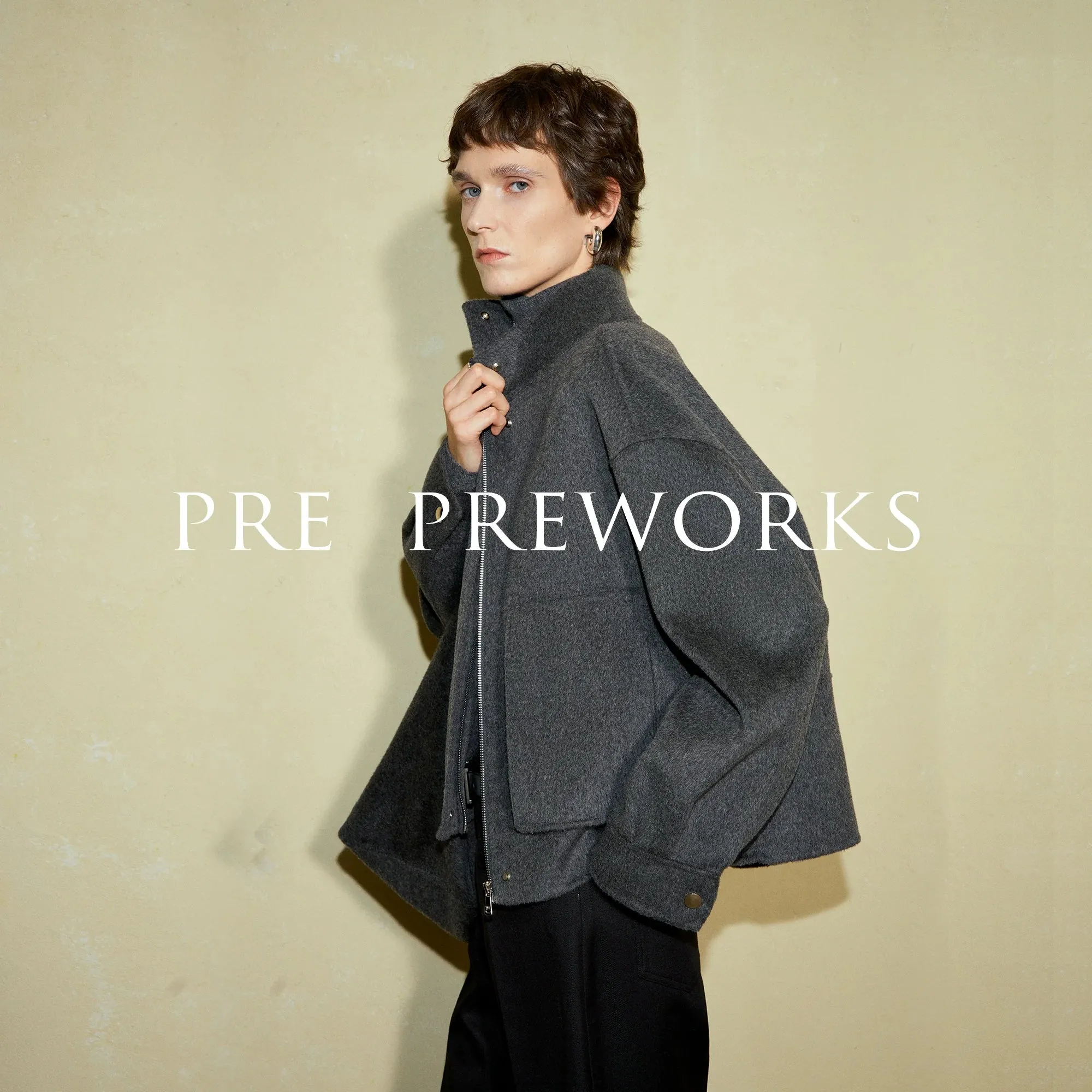 Relaxed Wool Jacket