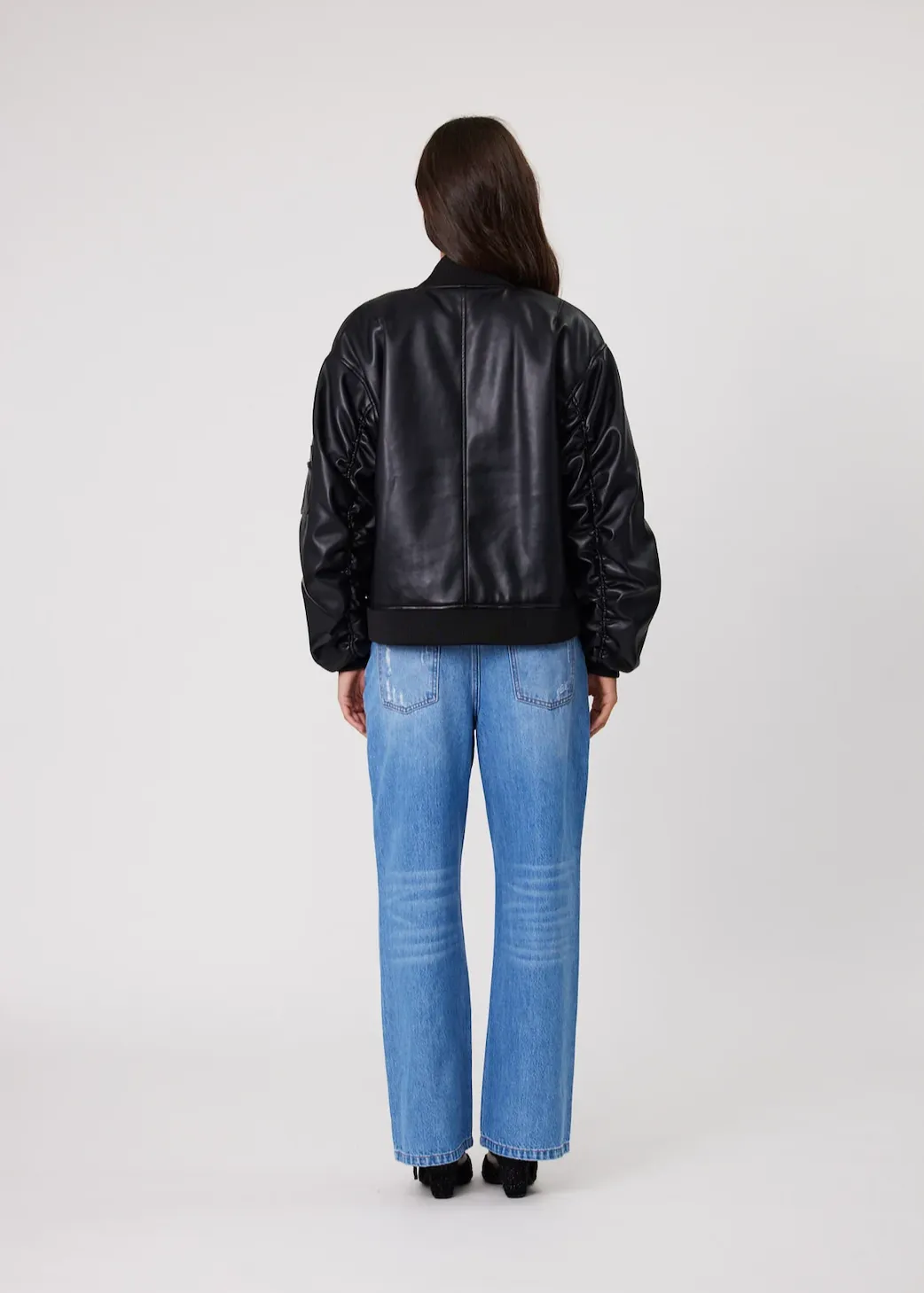 REMAIN Presley Bomber Jacket - Black