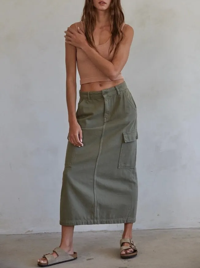 Reversible Crop Tank - Macchiato