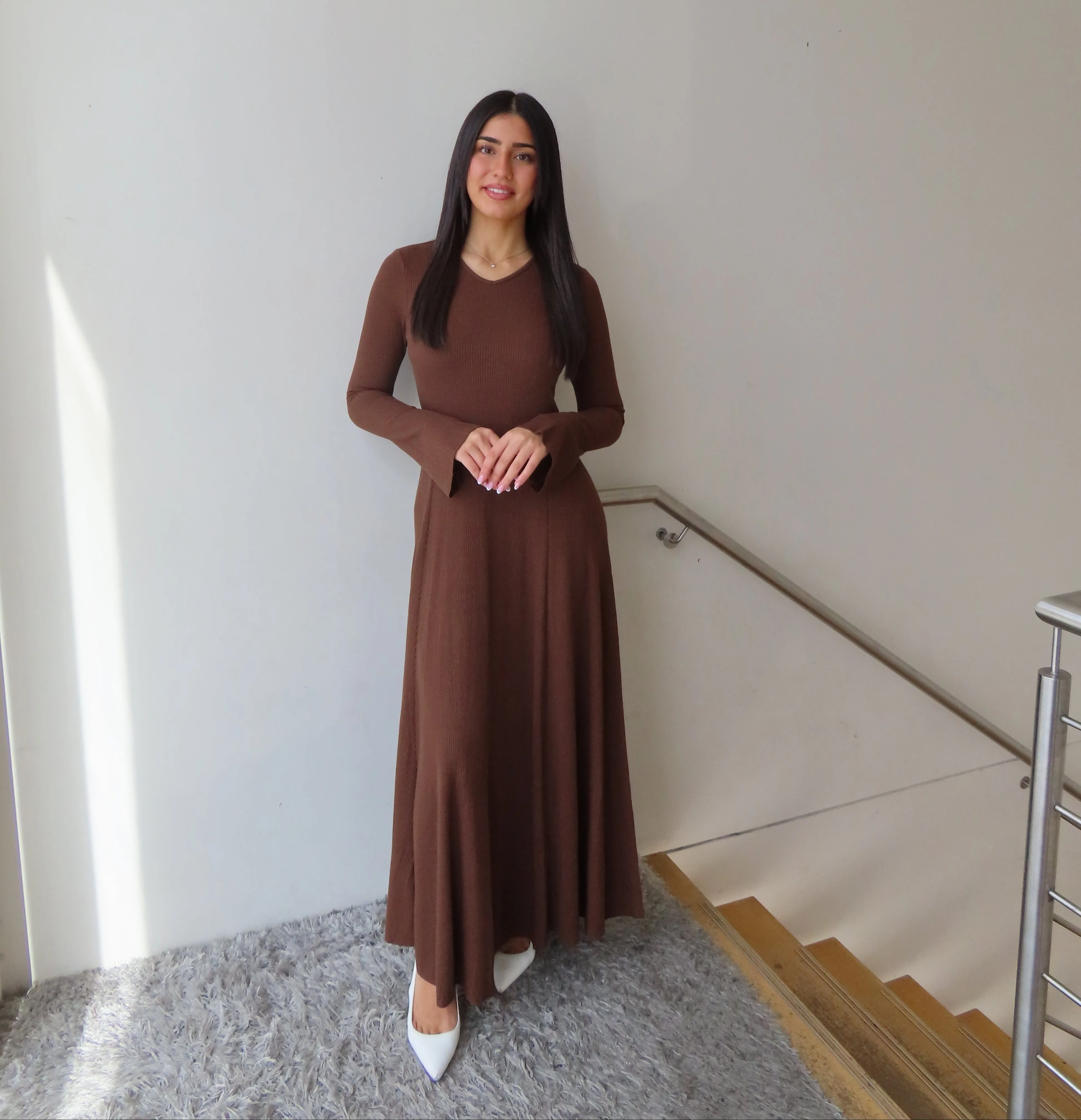 Rima Ribbed Dress
