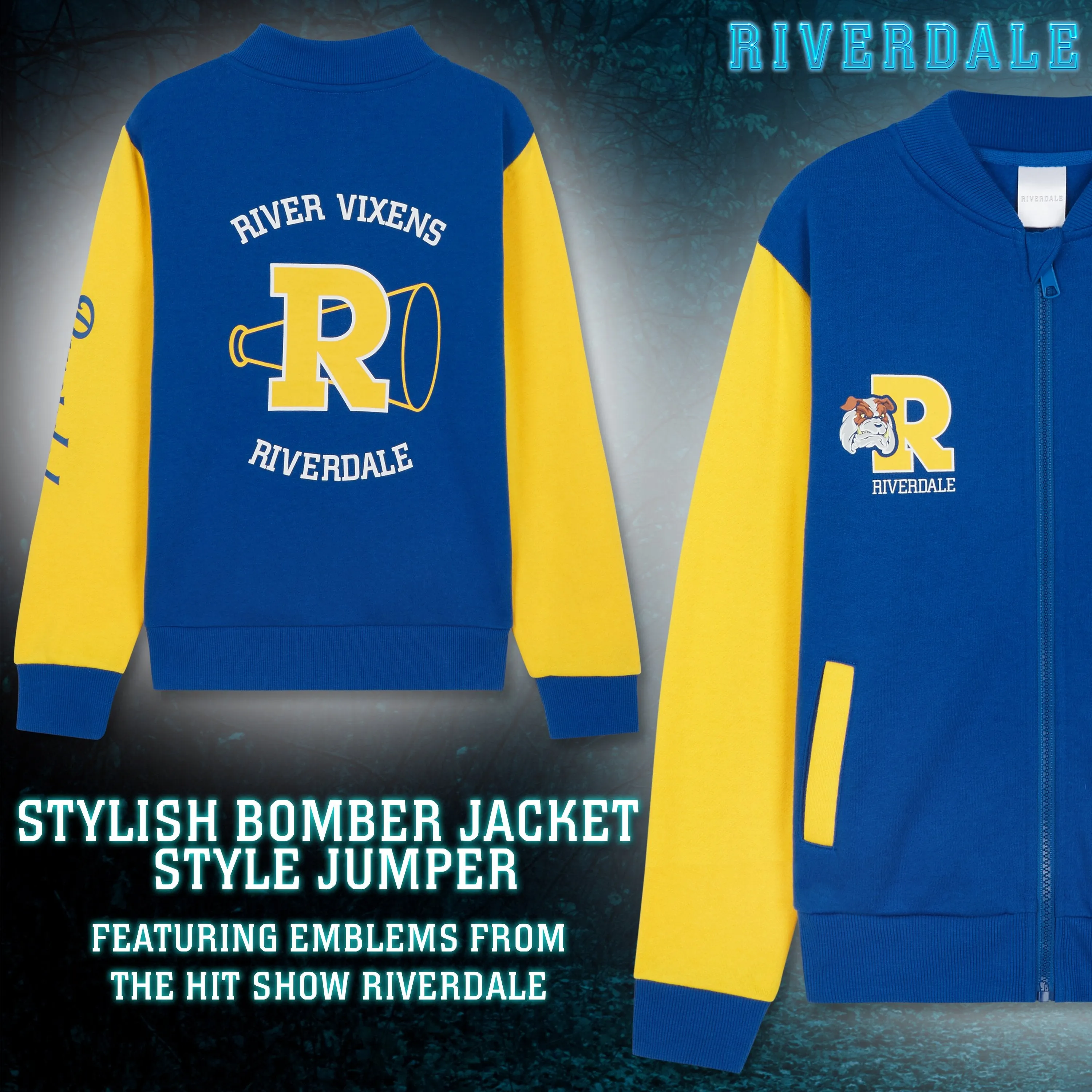 Riverdale Girls Bomber Jackets - Baseball Varsity Jacket - Riverdale