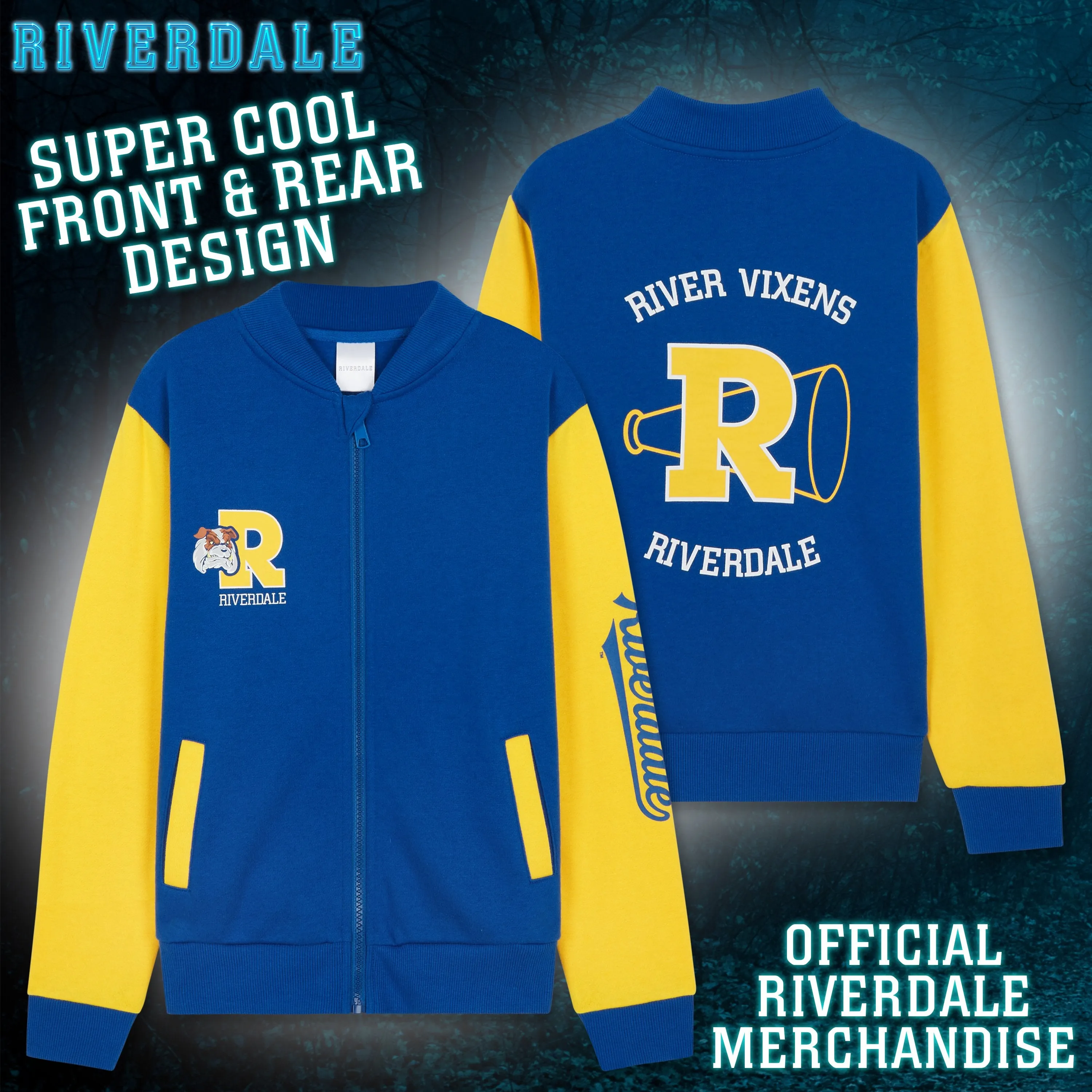 Riverdale Girls Bomber Jackets - Baseball Varsity Jacket - Riverdale