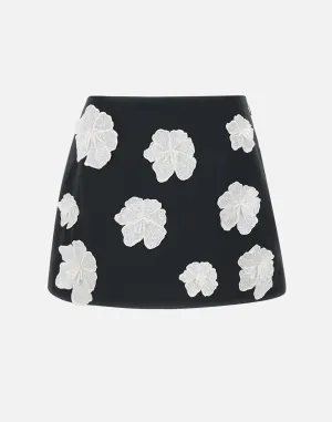 Rotera Birger Christensen Satin Flower broderad kjol