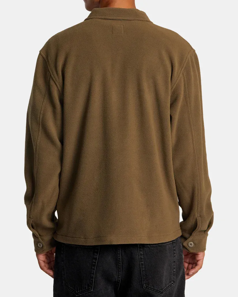 RVCA Yukon Hi Pile Fleece Shirt Jacket