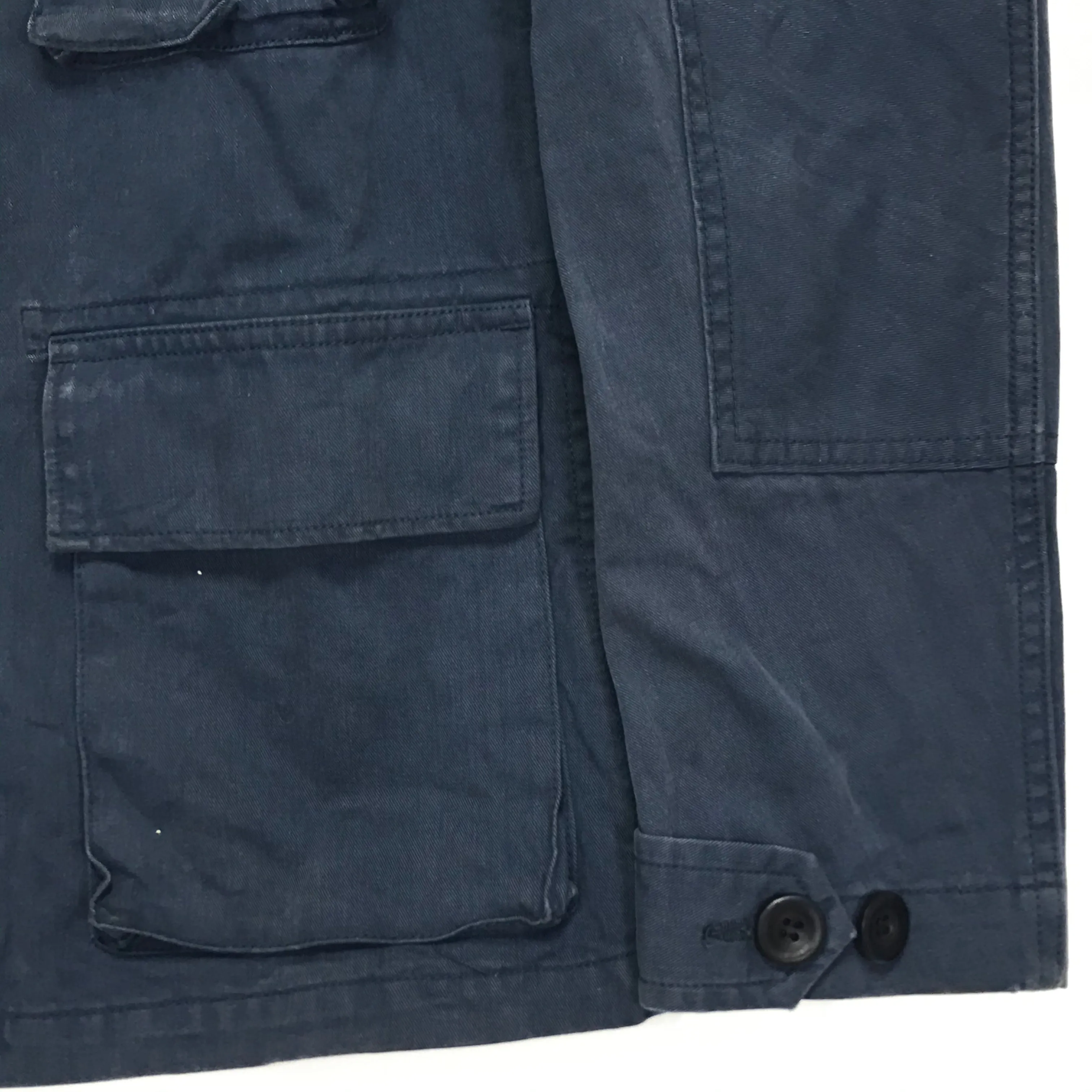 [S] Visvim 12AW Kilgore Jacket Damaged Navy