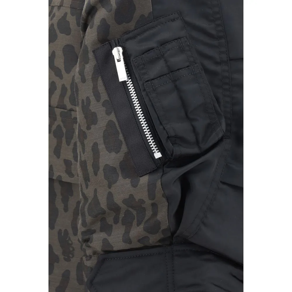 Sacai Leopard Bomber Jacket