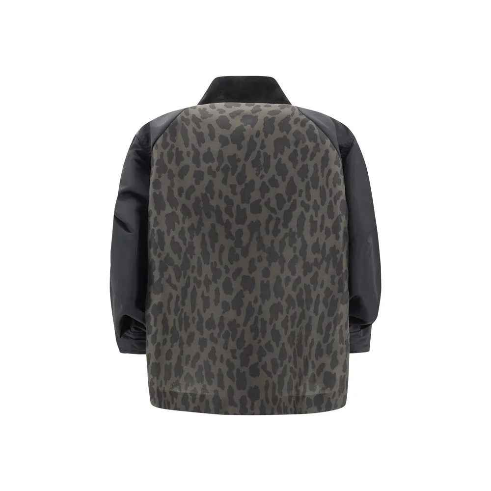 Sacai Leopard Bomber Jacket