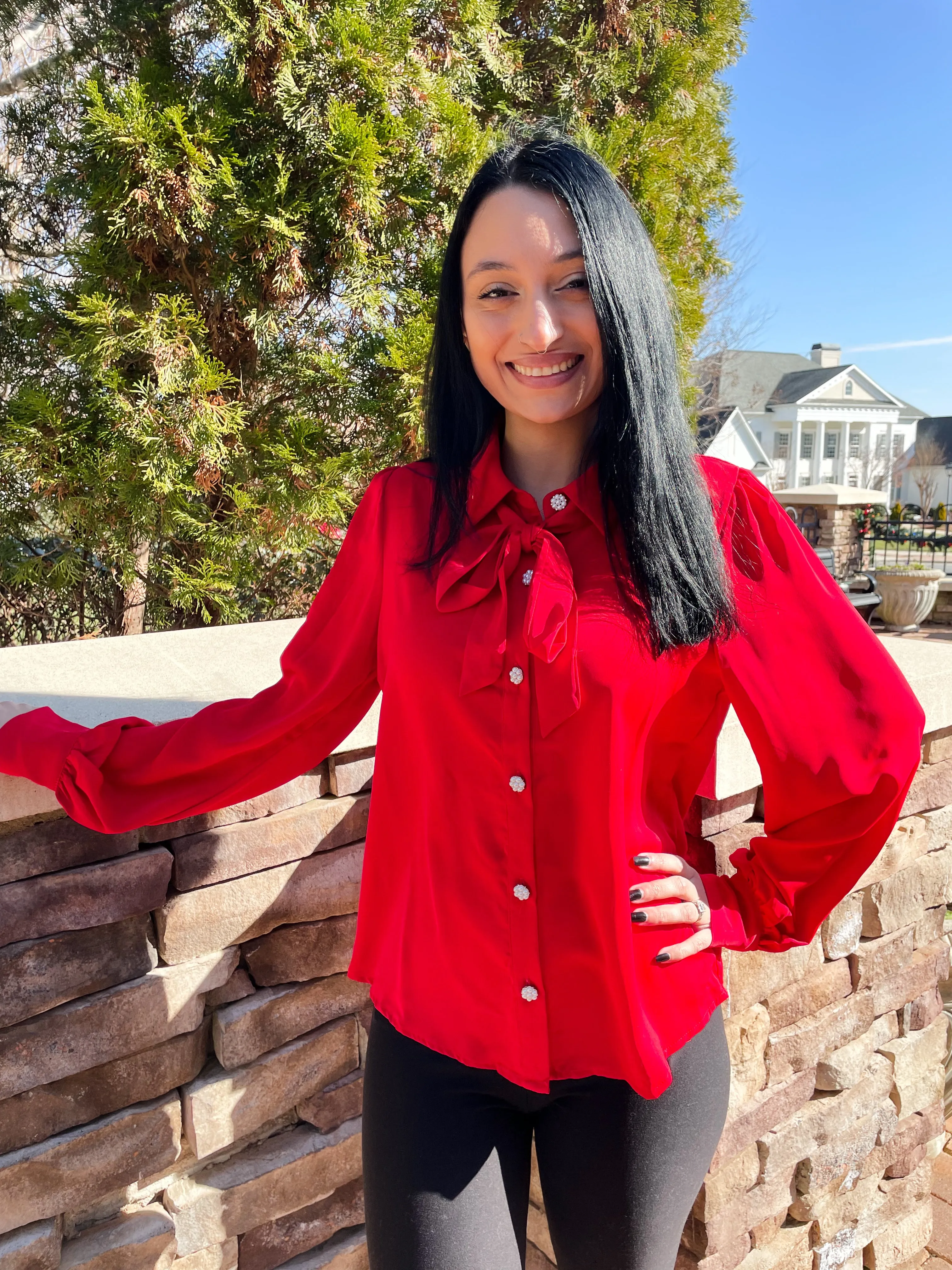 Scarlet Letter Top