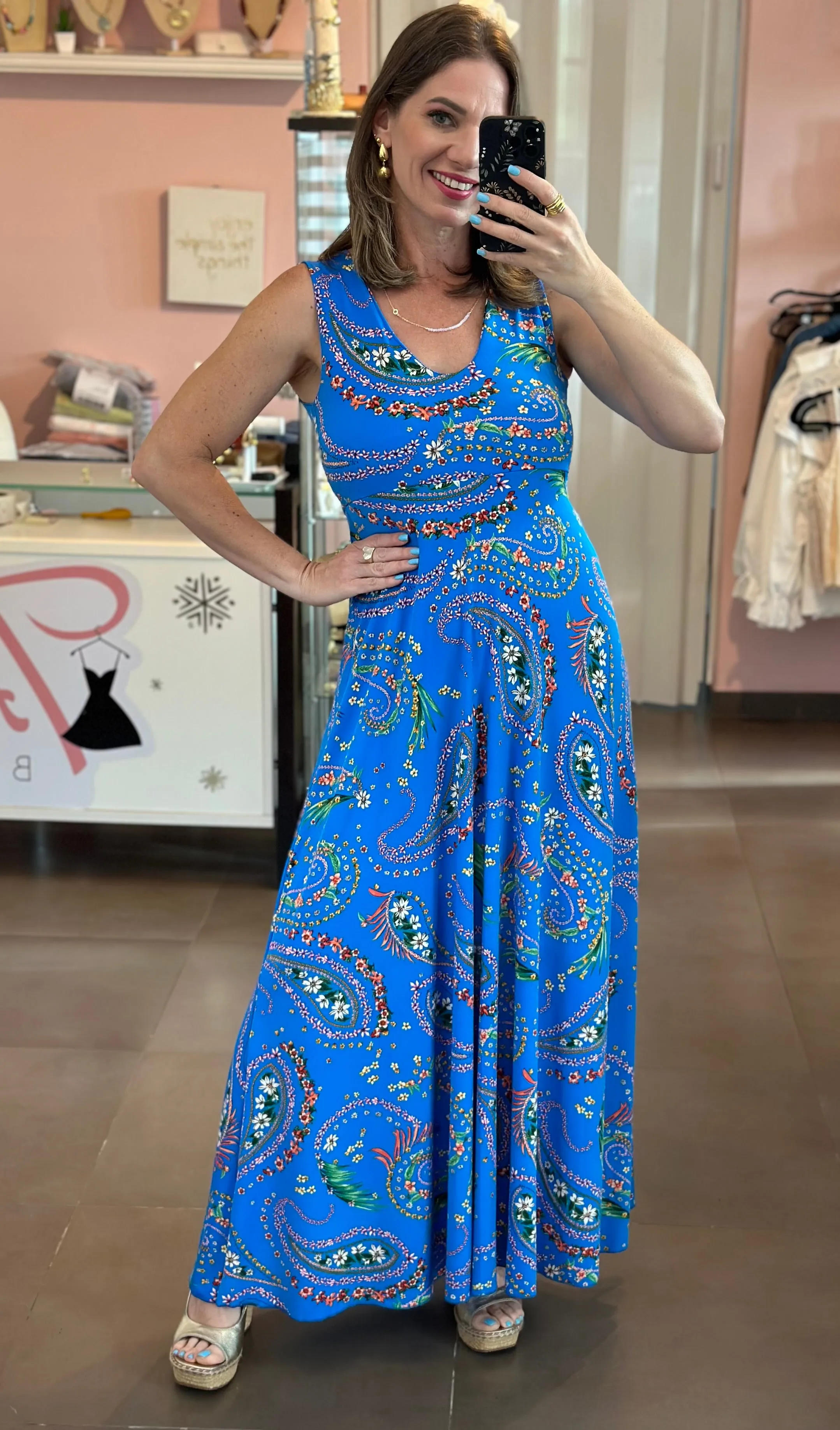 Sea Breeze Maxi Dress