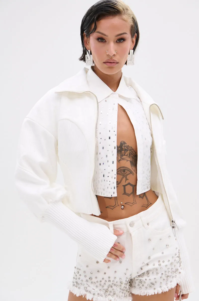 SEE ME COMING JACQUARD MOTO