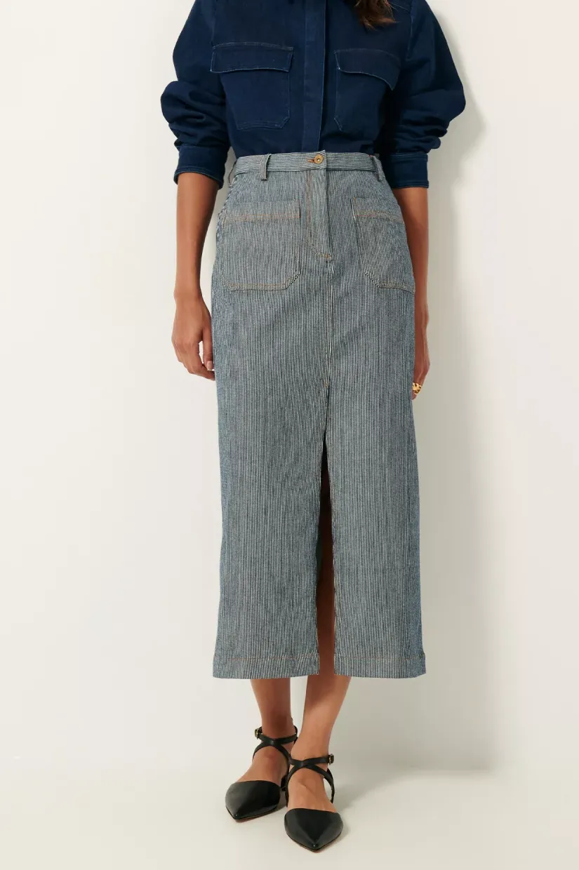 Sessun Uptay Skirt - Coutil Blue