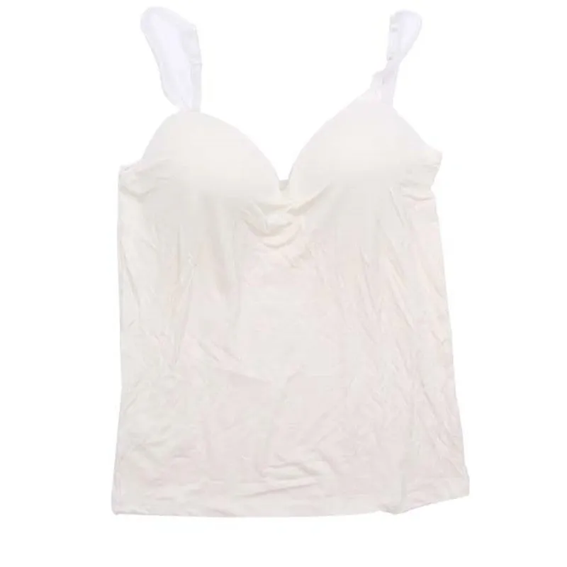 Sexy Women Padded Bra Tops V Neck Camisole Straps Push Up Bra Vest Tank