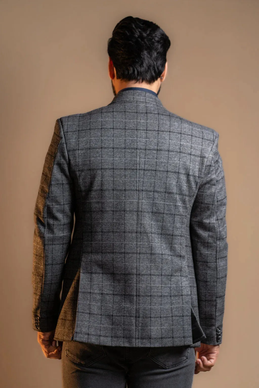 Shadow Check Blazer