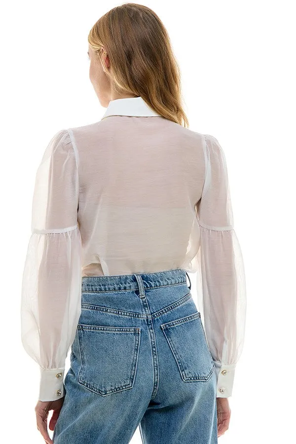 Sheer Madness Blouse (More Colors)