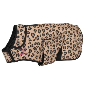 Shires Digby & Fox Leopard Print Dog Coat