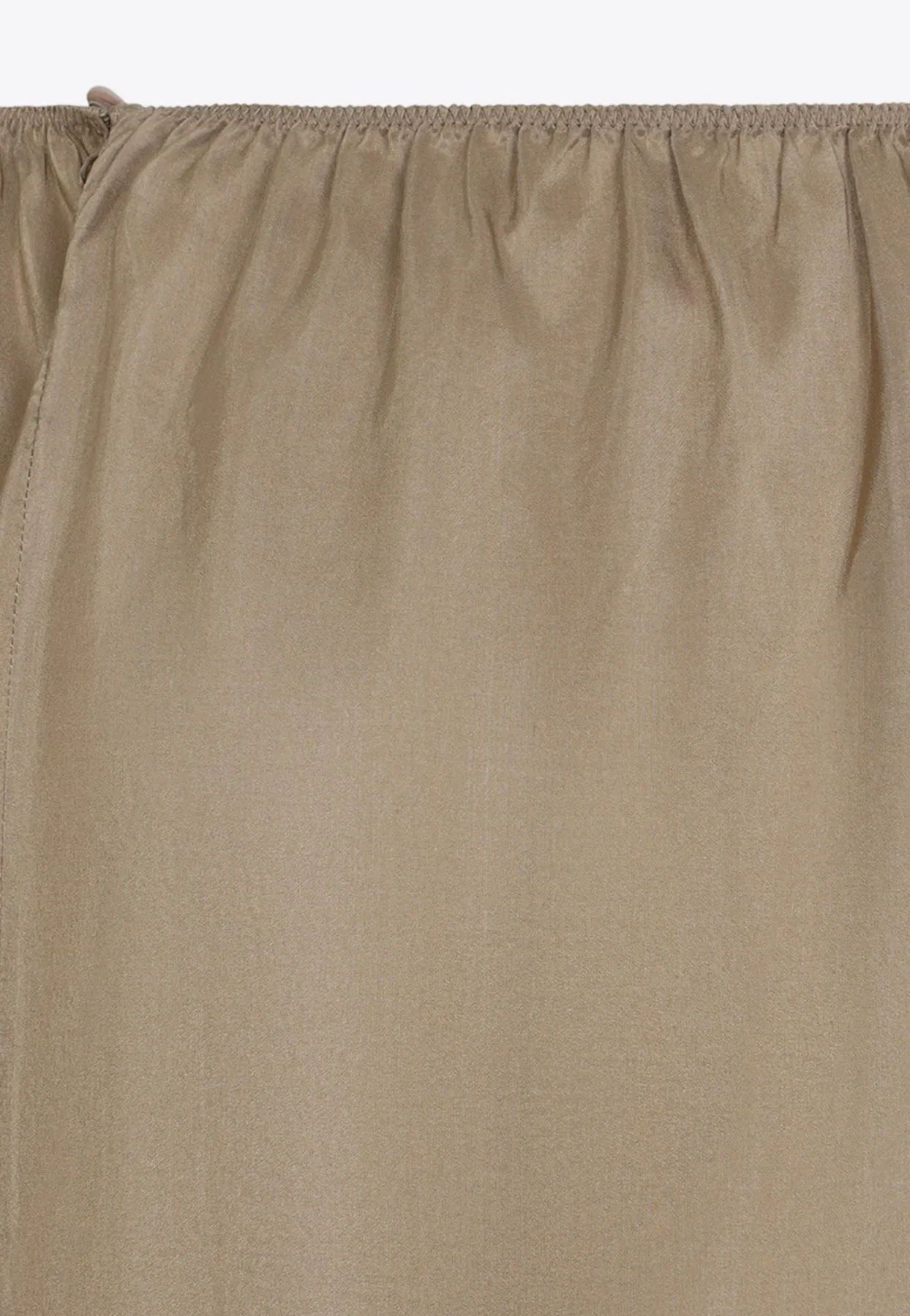 Silk Midi Skirt