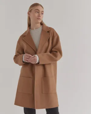 Single Breasted Coat Caramel