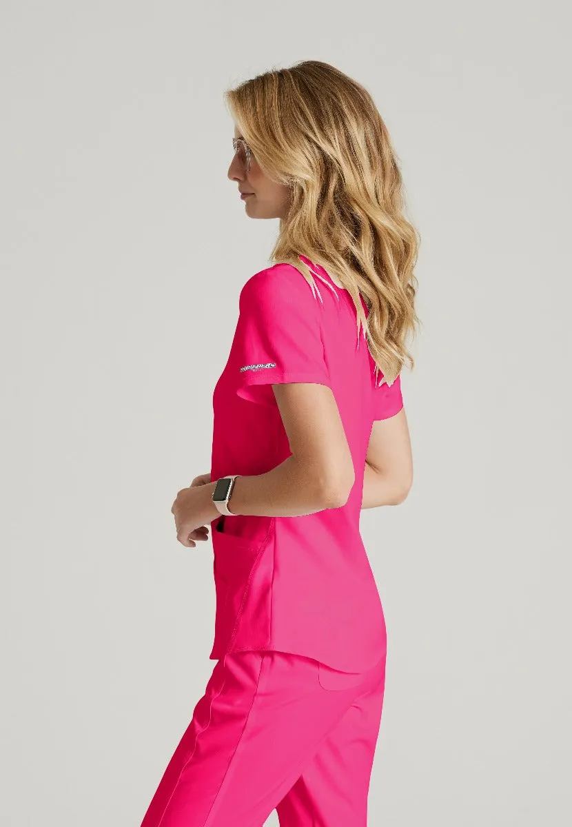 SKECHERS BREEZE 3-POCKET SHAPED HEM TOP