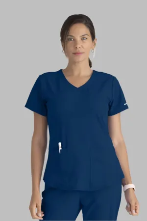 SKECHERS BREEZE 3-POCKET SHAPED HEM TOP
