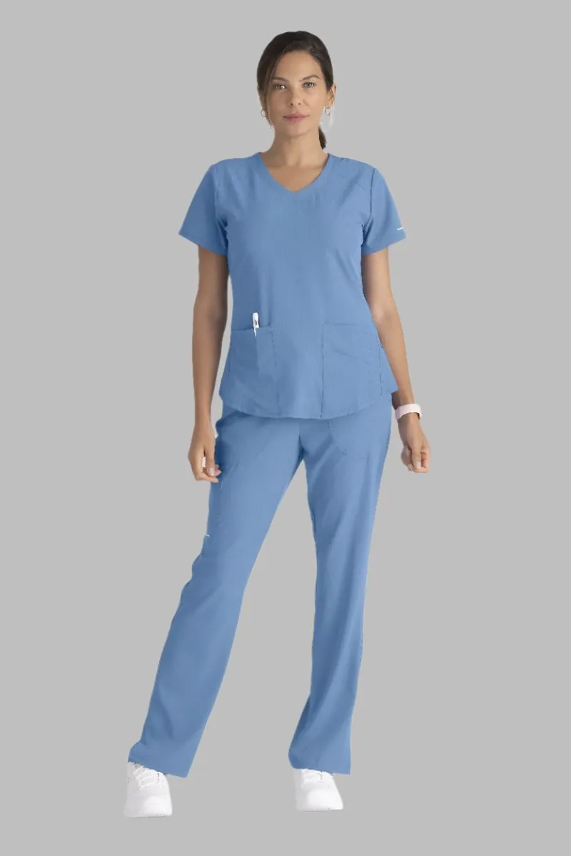 SKECHERS BREEZE 3-POCKET SHAPED HEM TOP