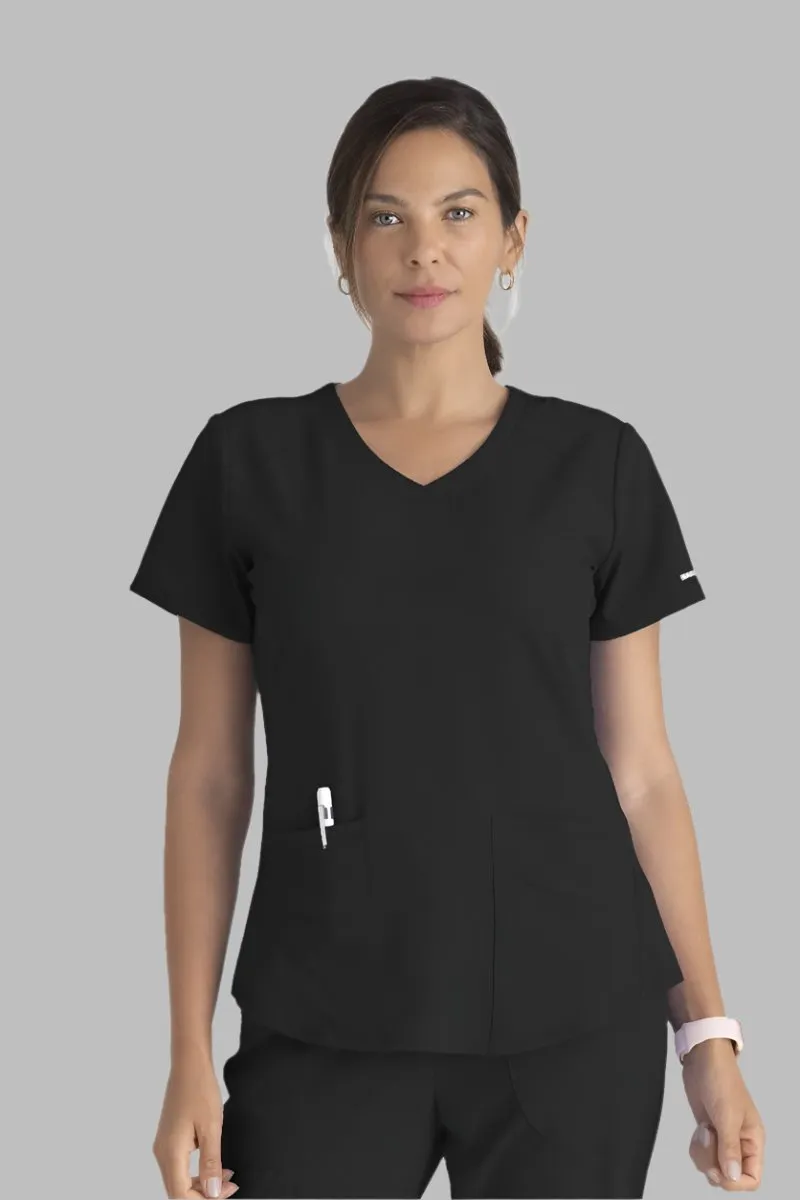 SKECHERS BREEZE 3-POCKET SHAPED HEM TOP