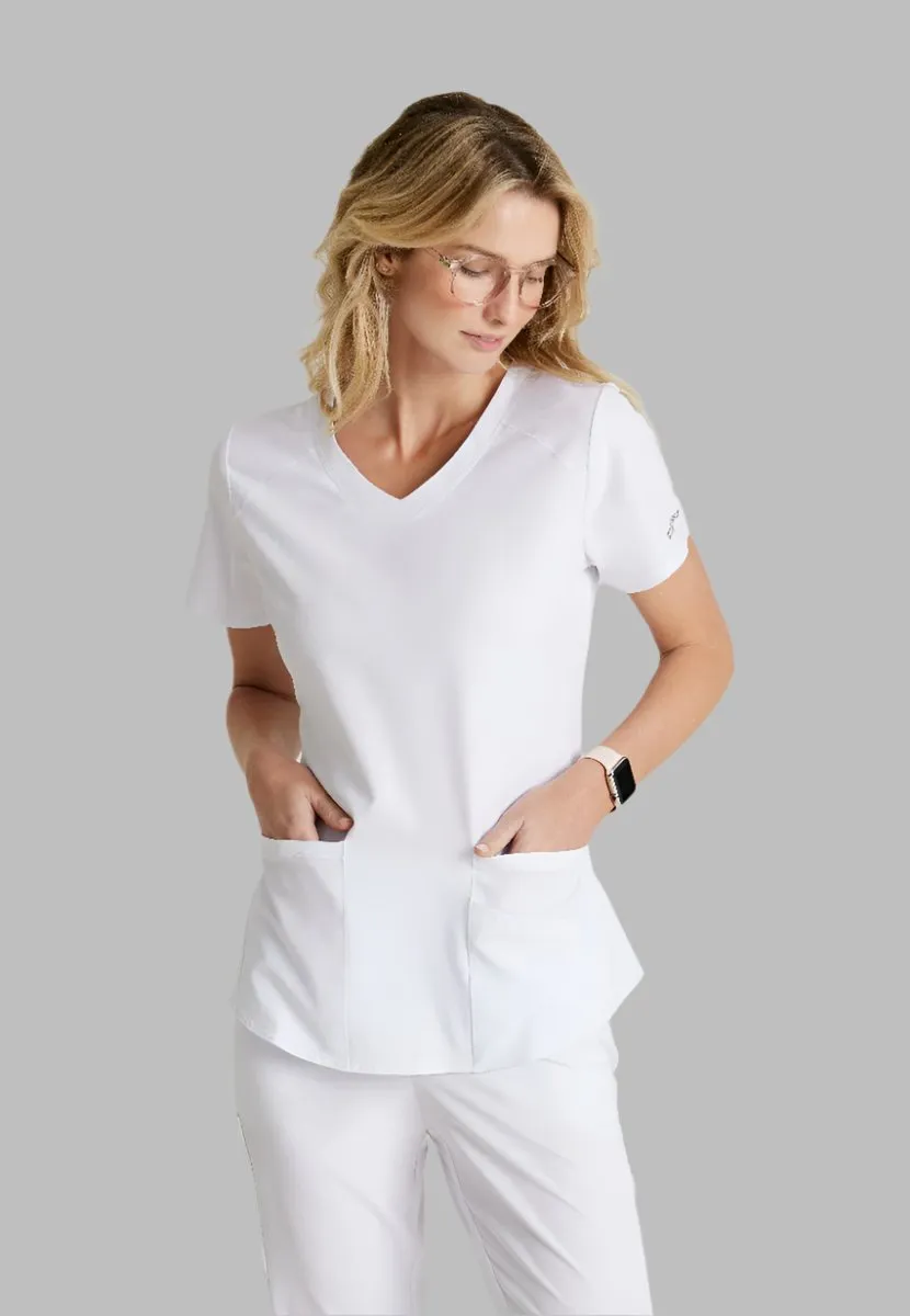 SKECHERS BREEZE 3-POCKET SHAPED HEM TOP