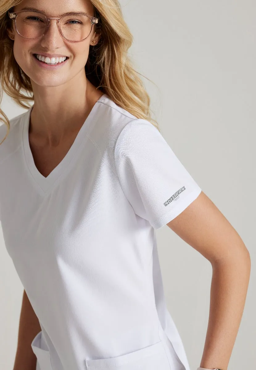 SKECHERS BREEZE 3-POCKET SHAPED HEM TOP
