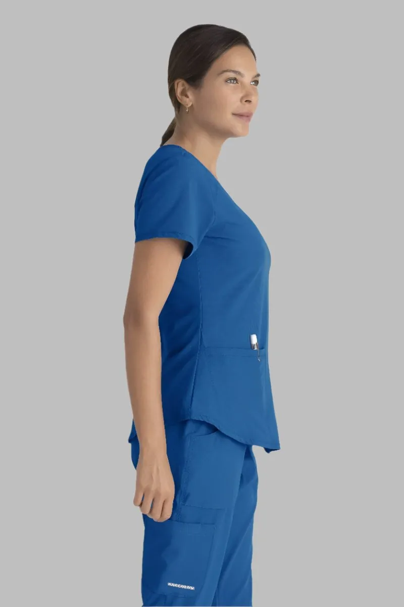 SKECHERS BREEZE 3-POCKET SHAPED HEM TOP