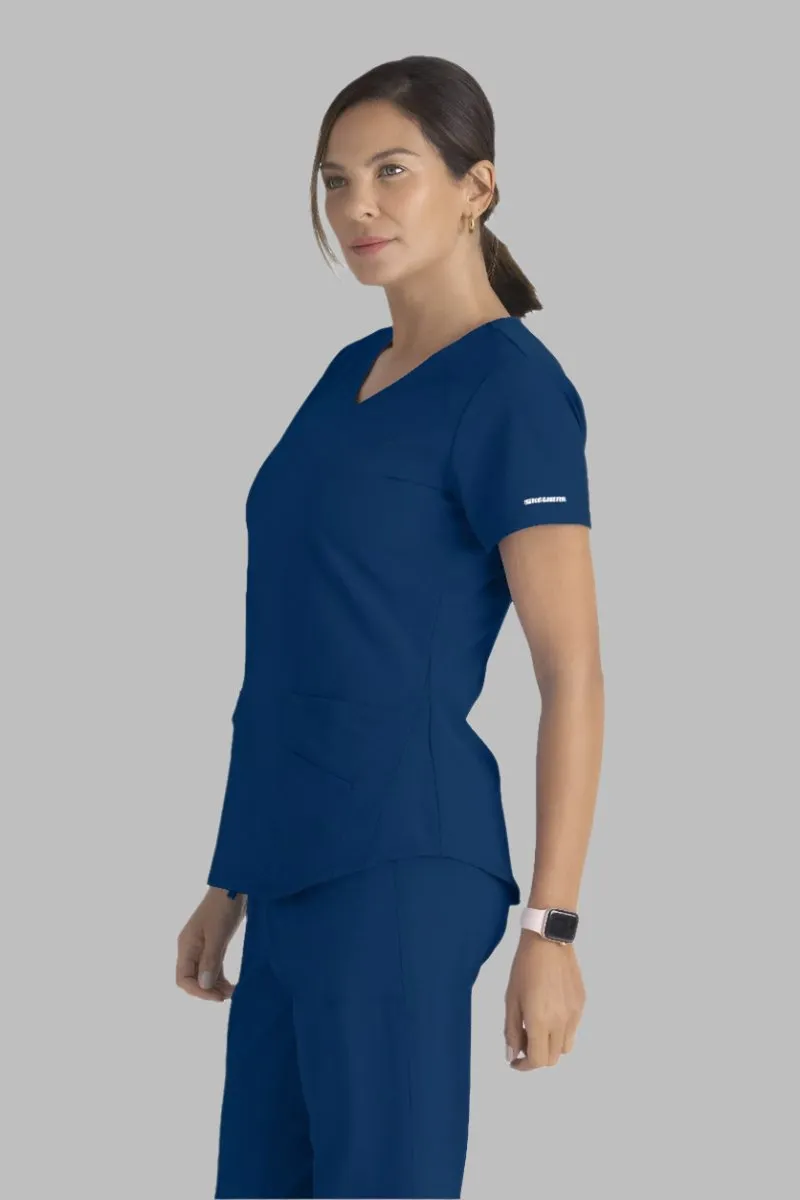 SKECHERS BREEZE 3-POCKET SHAPED HEM TOP