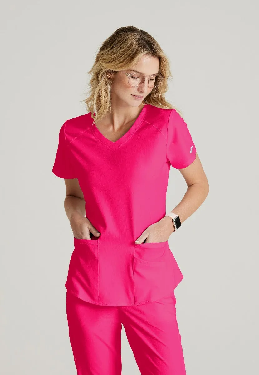 SKECHERS BREEZE 3-POCKET SHAPED HEM TOP