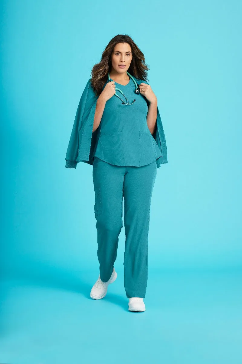 SKECHERS BREEZE 3-POCKET SHAPED HEM TOP