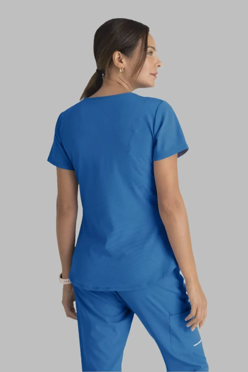 SKECHERS BREEZE 3-POCKET SHAPED HEM TOP