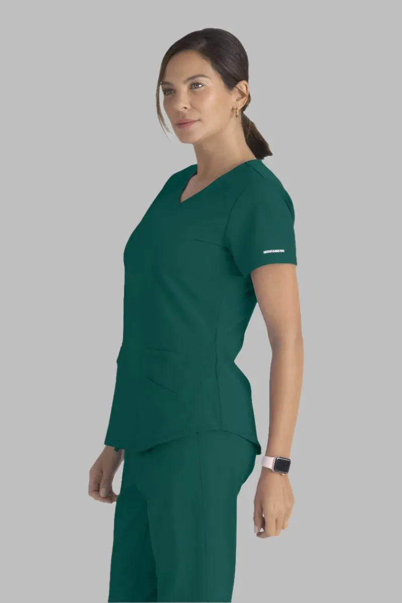 SKECHERS BREEZE 3-POCKET SHAPED HEM TOP