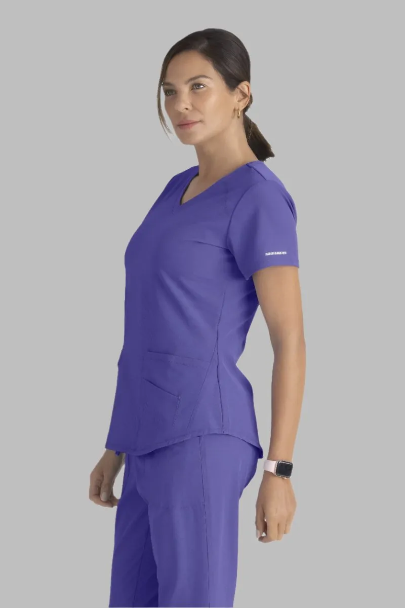 SKECHERS BREEZE 3-POCKET SHAPED HEM TOP