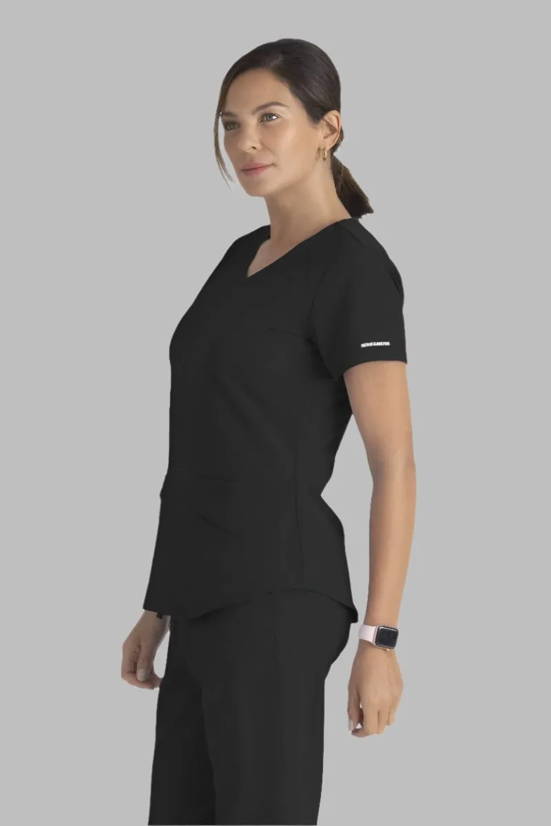 SKECHERS BREEZE 3-POCKET SHAPED HEM TOP