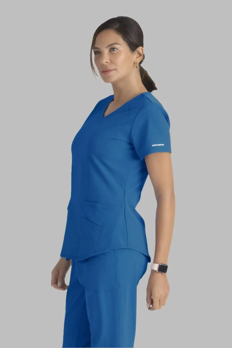 SKECHERS BREEZE 3-POCKET SHAPED HEM TOP